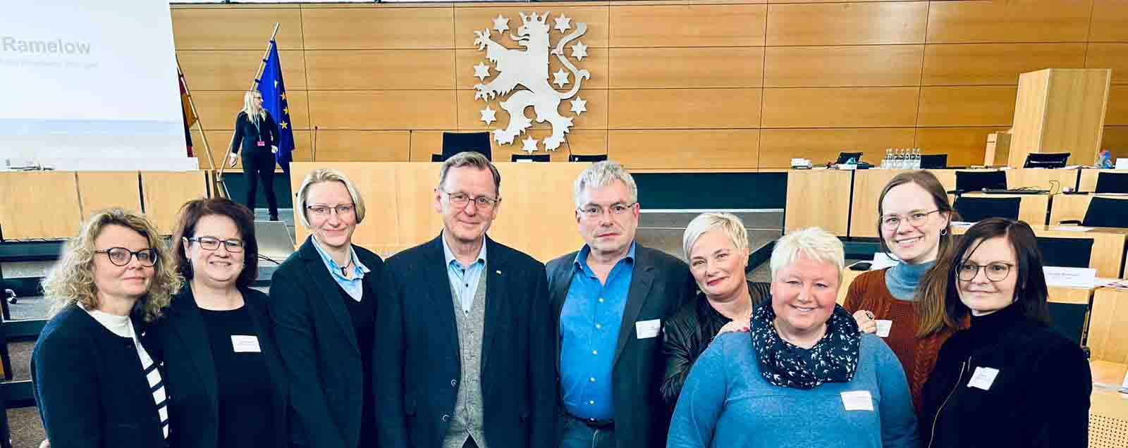 Besuch im Landtag